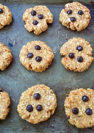 Foto resep Sweet Potato Oatmeal Chewy Cookies Super Simple (eggless, sugar less, no dairy)