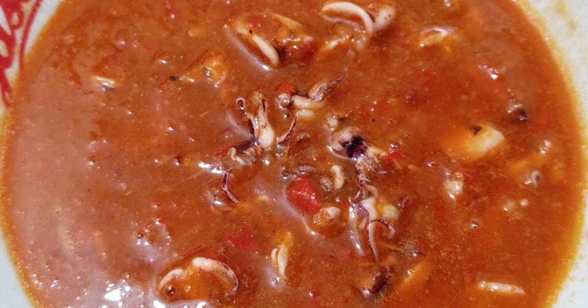 Resep Cumi Saus Padang Rasanya Maknyus