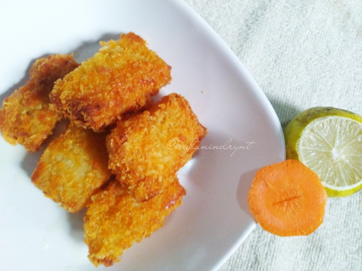 Cara Gampang Menyiapkan Nugget ayam wortel (kids friendly) Anti Gagal