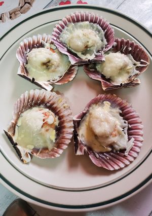 Una foto de Ostión a la parmesana con sazón de janny