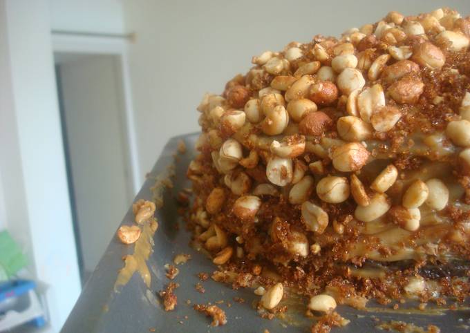 Recipe of Favorite Snickers cake