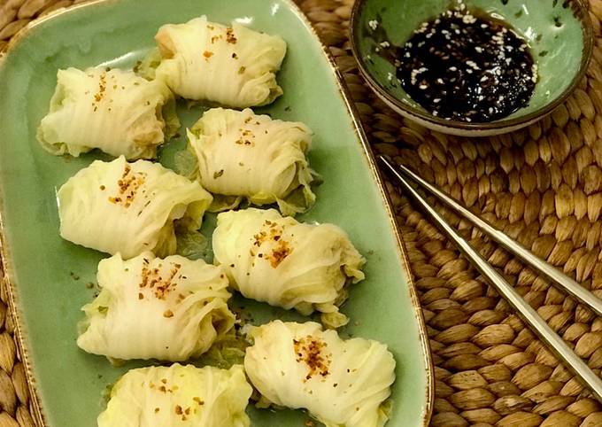 Resep Dimsum Ayam Sawi Putih Menu Diet Oleh Dingdits Kitchen Cookpad