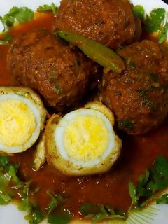 নার্গিসি কোপ্তা কারি (nargisi kopta curry recipe in Bengali) রেসিপির প্রধান ছবি