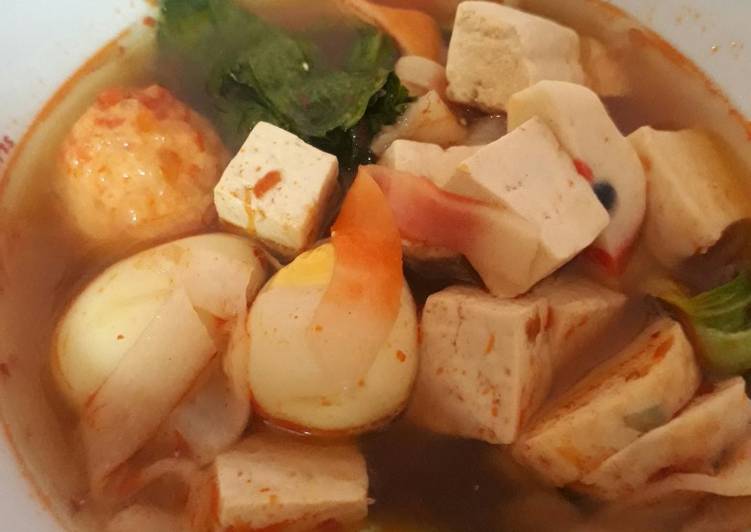 Langkah Mudah untuk Menyiapkan Tomyum/tomyam simpel dan cepet Anti Gagal
