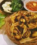 Lalapan Burung Malon Sambal Terasi
