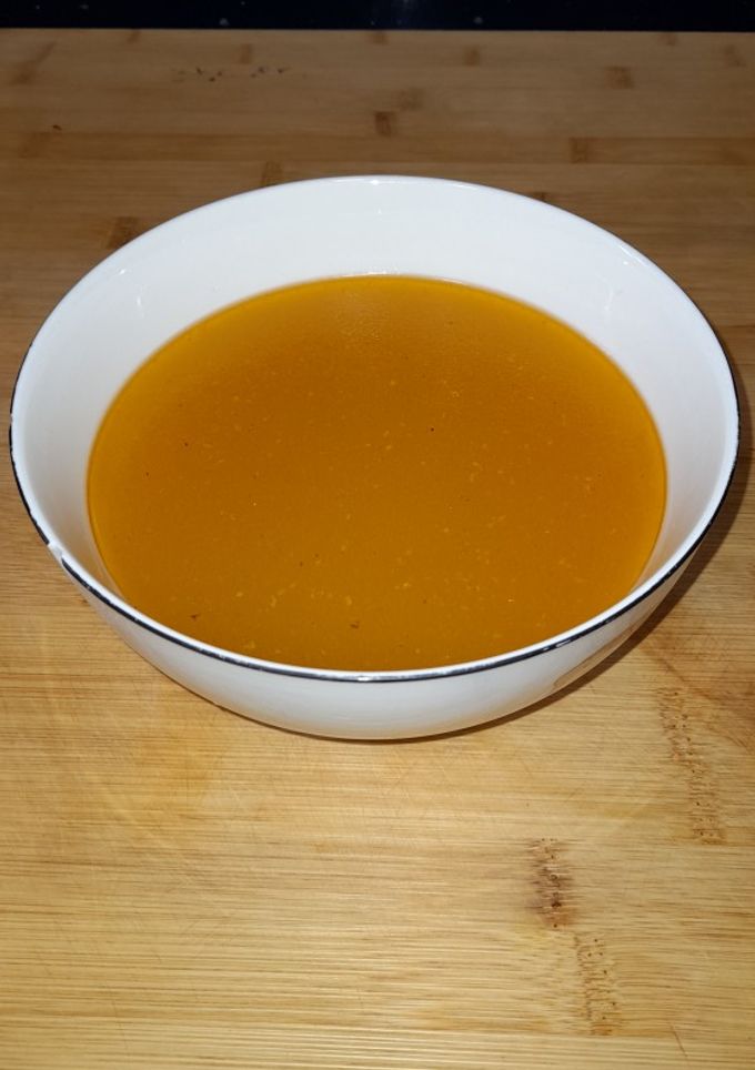 Una foto de Fumet de pescado o caldo de pescado (Sin sal)