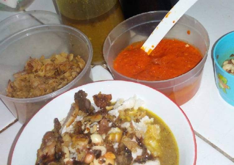 Bubur ayam kampung racik khas bogor