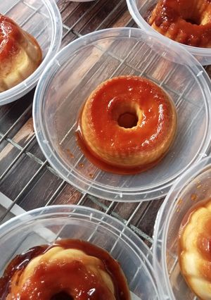 Foto resep Caramel Cheesecake Pudding