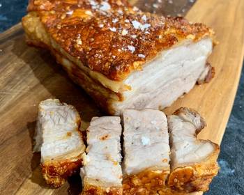 How To Make Recipe Airfryer chinese crispy roast pork Delicious Perfect