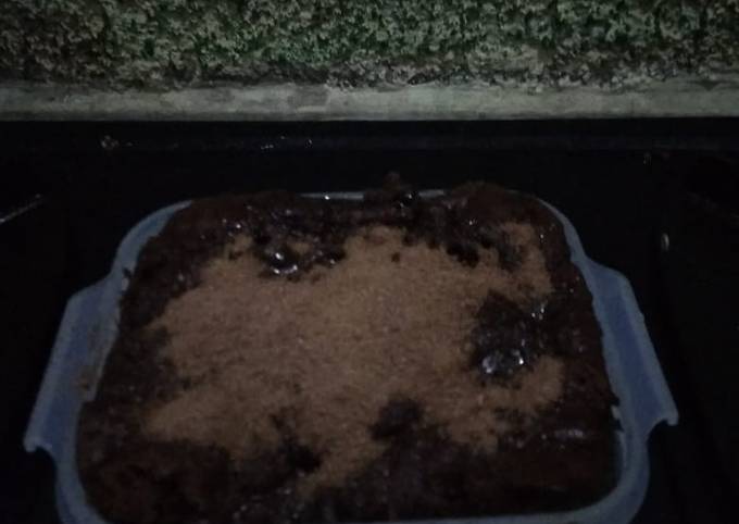 Brownies kukus coklat lumer