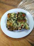 Pastel de espinaca y sardina