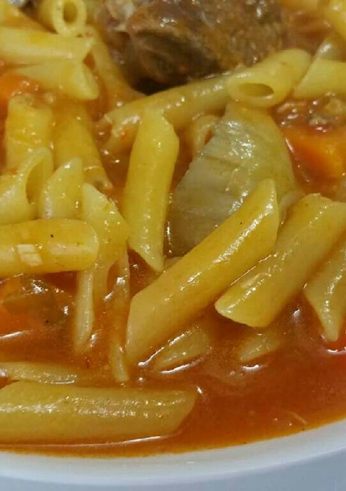 Una foto de Guisote con Macarrones Picositos