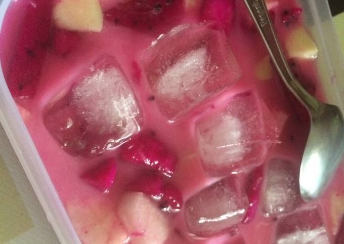 Es buah/ sup buah, menu mudah buka puasa