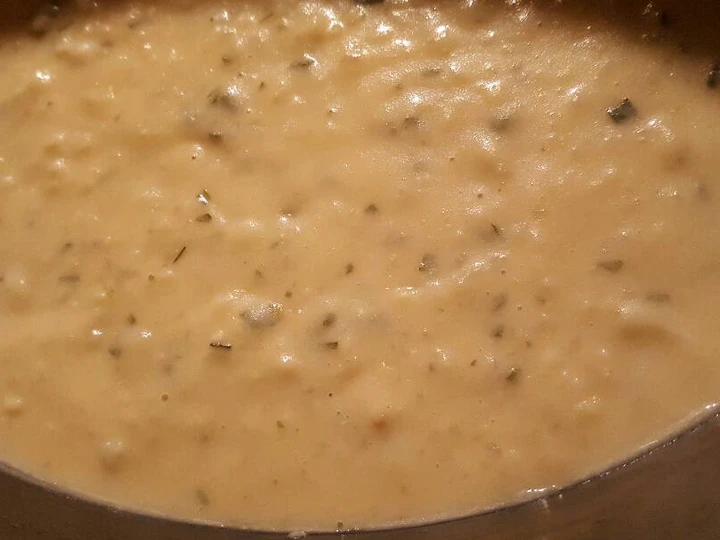 Easy Steps Prepare Recipes Potato cauliflower and cheese soup the So Delicious Tasty.