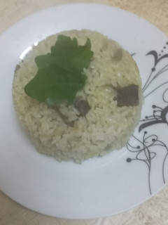 صورة لوصفة رز بالكبد والقوانص