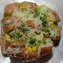 A picture of Cheese Corn Pull Apart Bread.