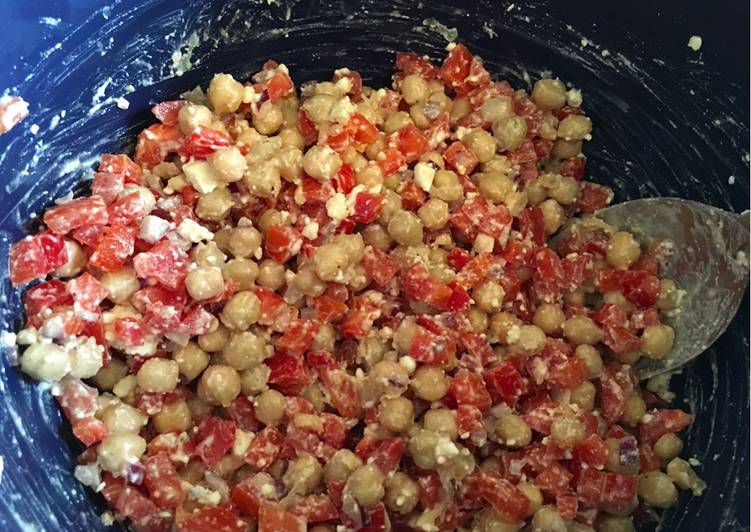 Recipe of Super Quick Homemade Kichererbsen-Salat 🥗