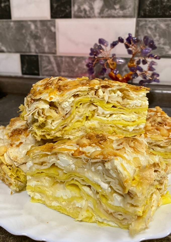 Лінива ачма з лаваша і сиру🧀