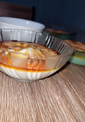 Una foto de Crema de Leche con Caramelo
