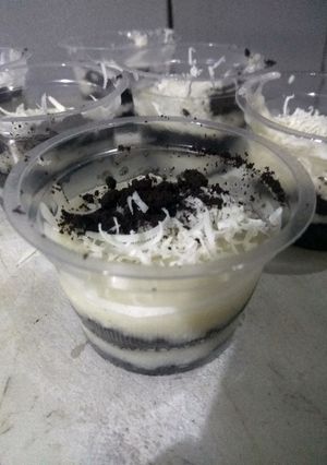 Foto resep Cheesecake lumer Oreo (hemat bahan & cepat)