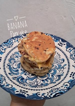 Foto resep Banana Pancake Simple