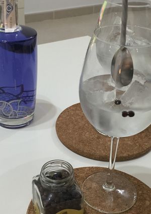 Una foto de Gin tonic cardamomo