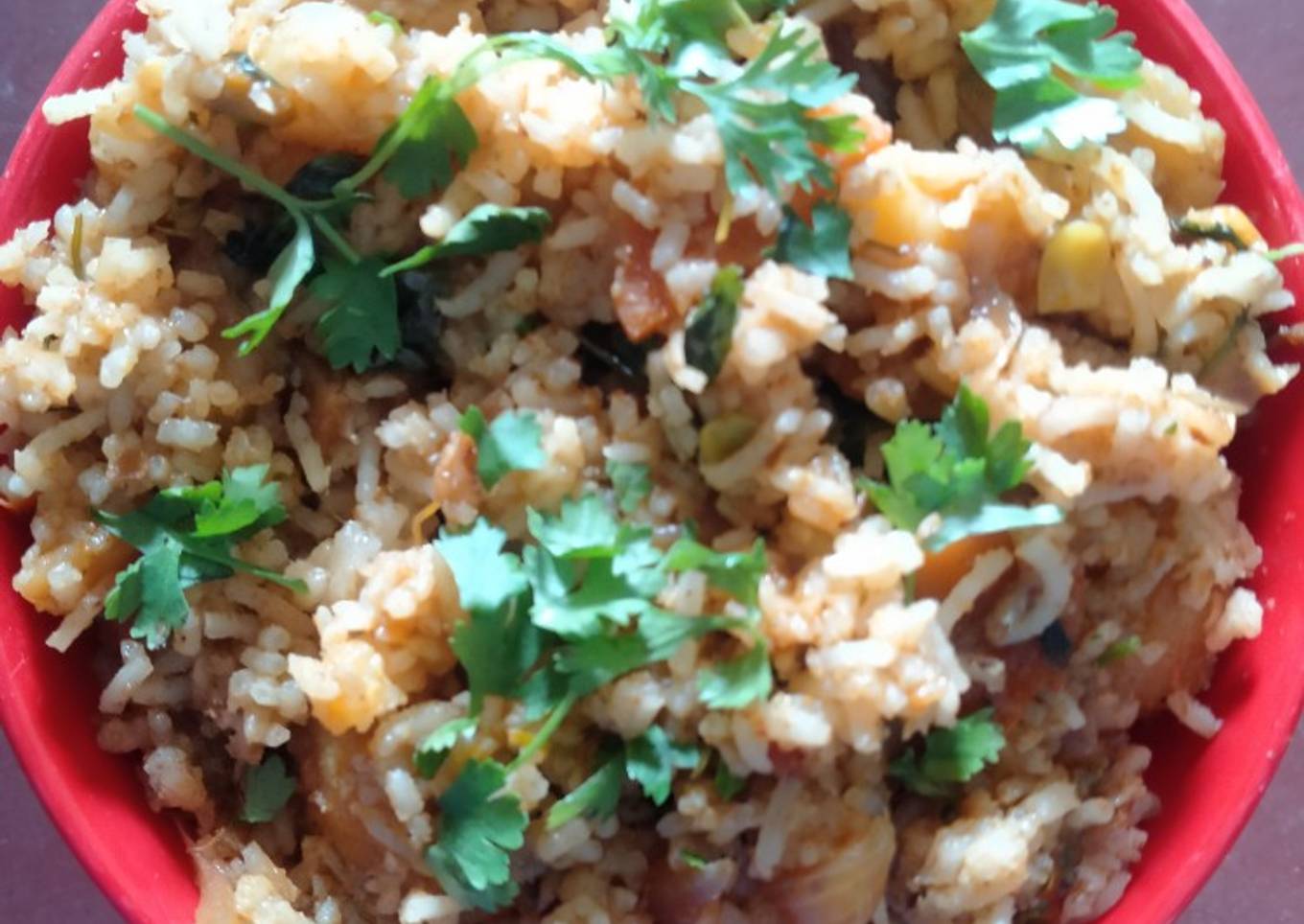 Vegetable Tawa Pulao
