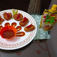 A picture of Veg cutlets.