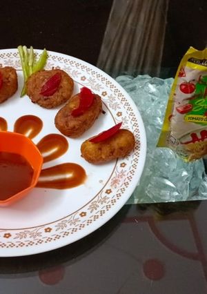A picture of Veg cutlets.