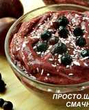 Бананово-черничный сорбет
