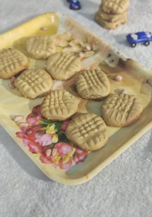 A picture of Peanut butter cookies.