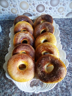 صورة لوصفة كعك الحليب خفيف وهشيش 🍩