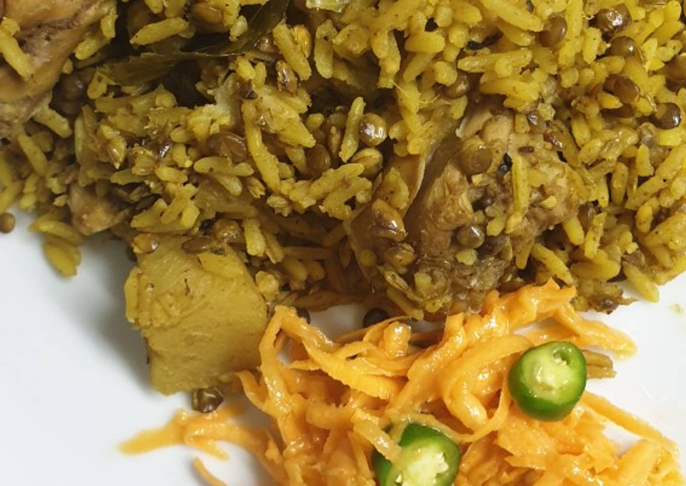 Chicken Breyani trial