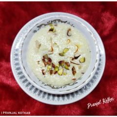 A picture of Samak Rice Kheer (Barnyard Payasam).