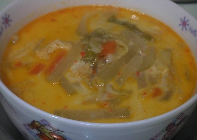 Lodeh manisa tidak pedas