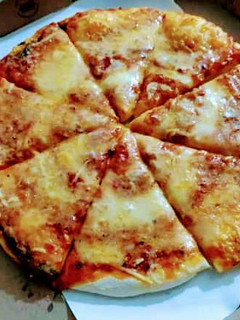 Una foto de Pizza margarita
