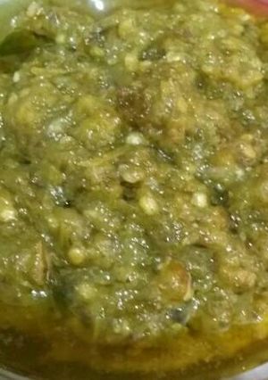 Foto resep Sambal Hijau Ala ala