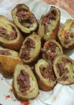 Foto resep Risol Roti isi