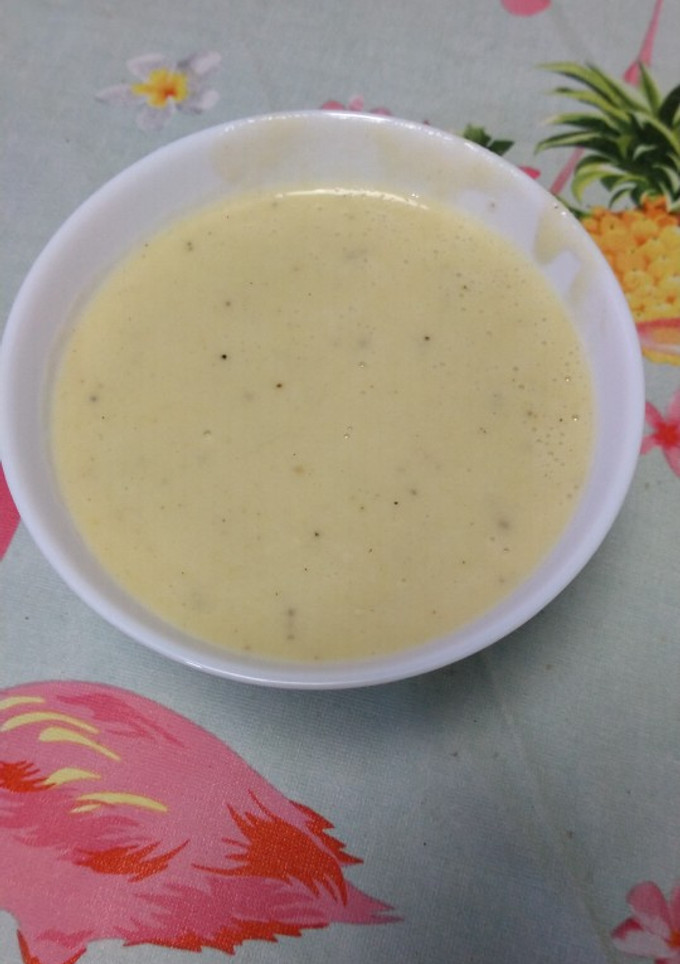 Una foto de Crema de Calabacín