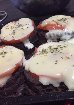 Una foto de Hamburguesas de Porotos Aduki 🍔♥️ (veganas)
