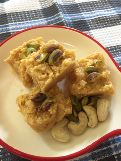 A picture of Milk cakePerfect dessert to satisfy your sweet tooth. Made by evaporating milk.