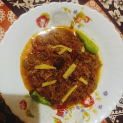 Mutton Shinwari karahi A picture of Mutton Shinwari karahi.
