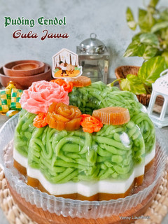 Foto resep Puding cendol gula merah