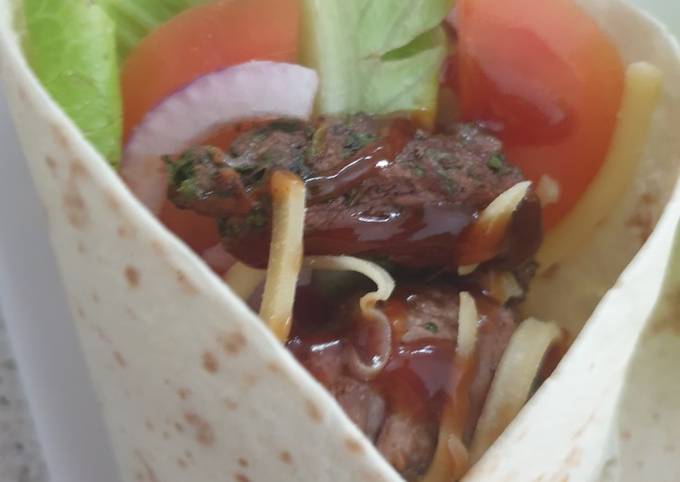 Steak wraps