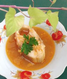 cá điêu hồng hấp tương