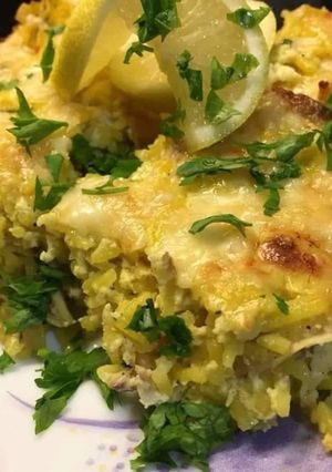 صورة لوصفة أرز بالكريمة والدجاج