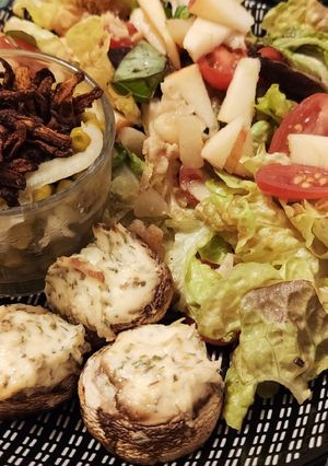 Une photo de Assiette végétarienne équilibrée et rapide !