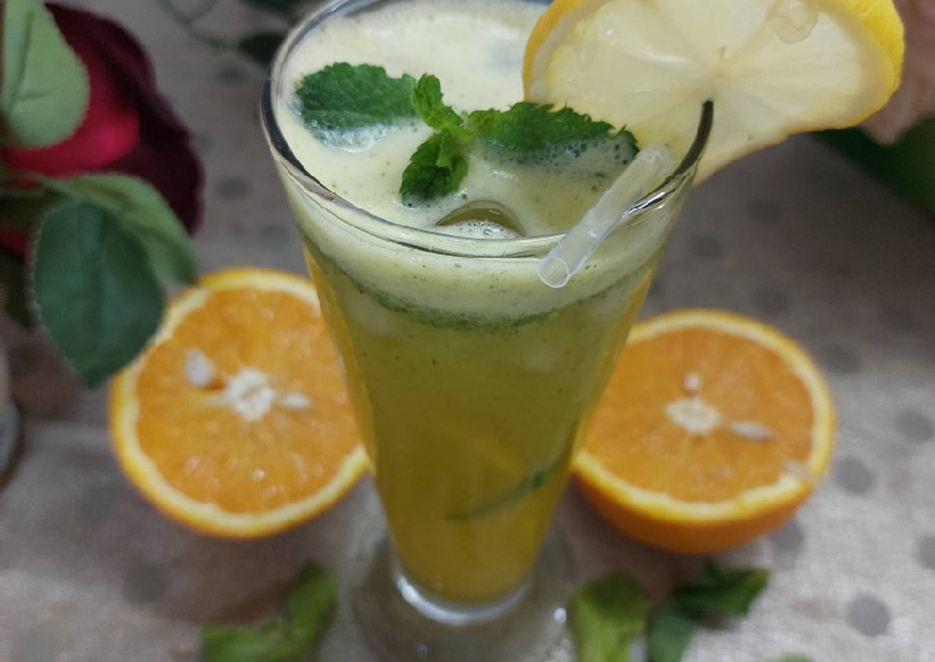 Orange Mint Margarita