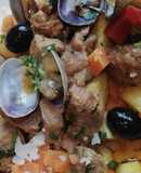 Carne de Porco à Alentejana