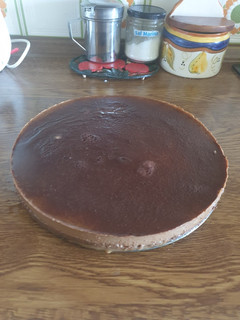 Una foto de Tarta de café saluble y cacao 🍰🍫